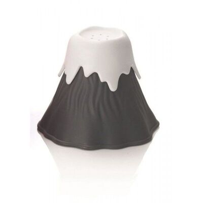 Gray & White microwave cleaner volcano