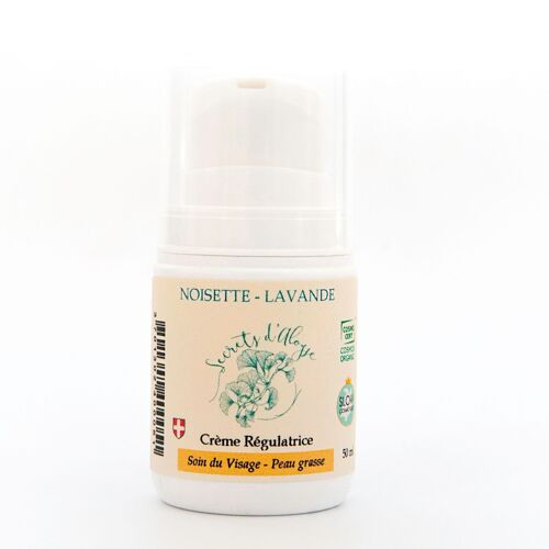 Crème Régulatrice Noisette - Lavande Certifié BIO