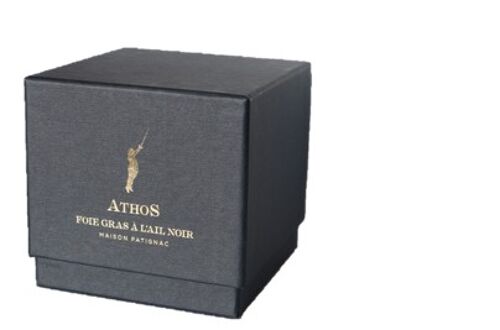 ATHOS: Le Foie Gras à l'ail noir dans son écrin Prix Epicure d'or 2019