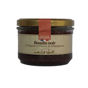 Boudin noir à l'oignon et au poivre de Madagascar