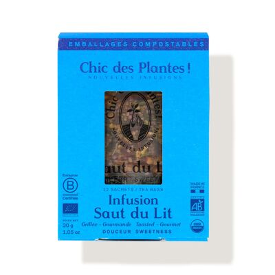 SAUT DU BED INFUSION (BOX OF 12 SACHETS) - COCOA, GRILLED BUCKWHEAT