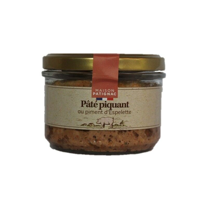 Spicy pâté with Espelette pepper 180 G