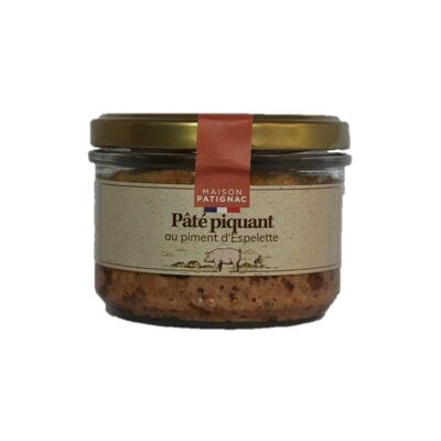 Pâté piquant au piment d'Espelette