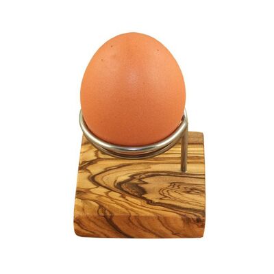 Egg holder DESIGN made of olive wood