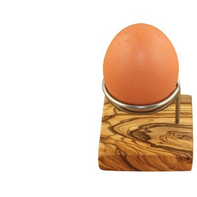 Egg holder DESIGN made of olive wood