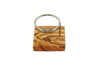 Porte-oeufs DESIGN en bois d'olivier 2