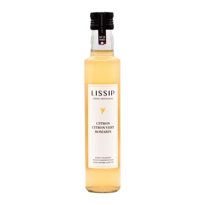 Artisanal Lemon Lime Rosemary Syrup - 25cl