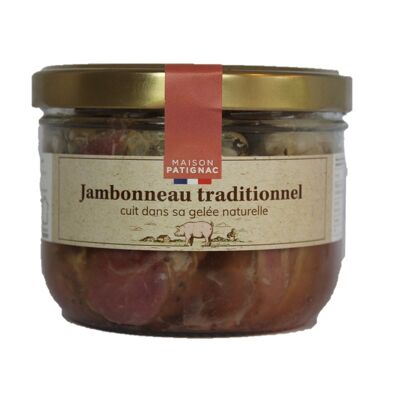 Traditional superior ham cooked in its natural jelly 360g