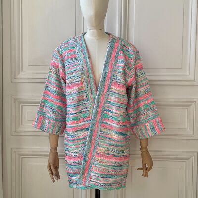 Evesome kimono de tweed de verano