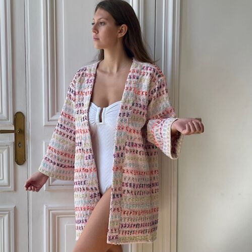 Kimono en tweed d'été Evesome