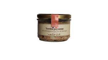 Terrine paysanne à la châtaigne et au floc de Gascogne