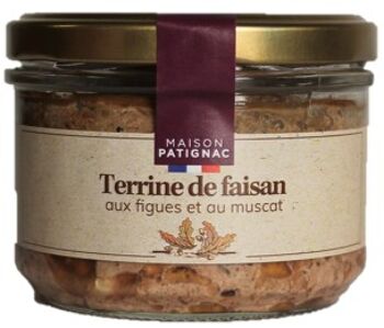 Terrine de faisan aux figues et au muscat