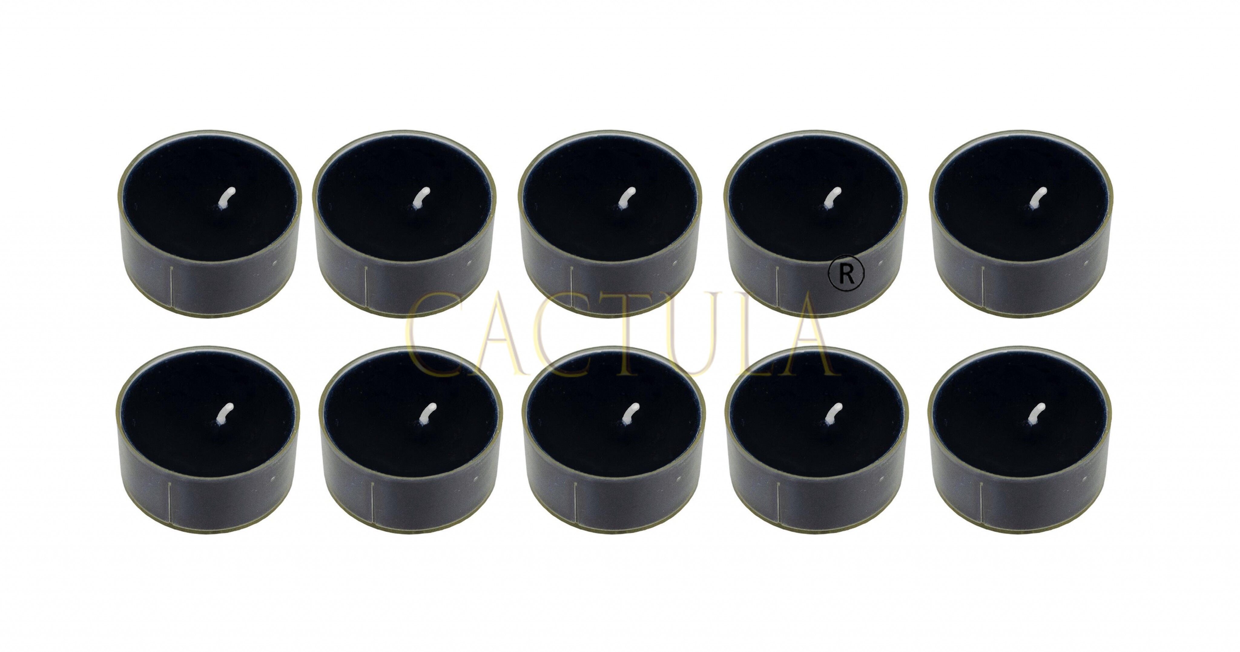 Thealights large maxi black 10 pcs