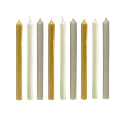 Velas de cena 28 cm 9 PCS Urban Trend