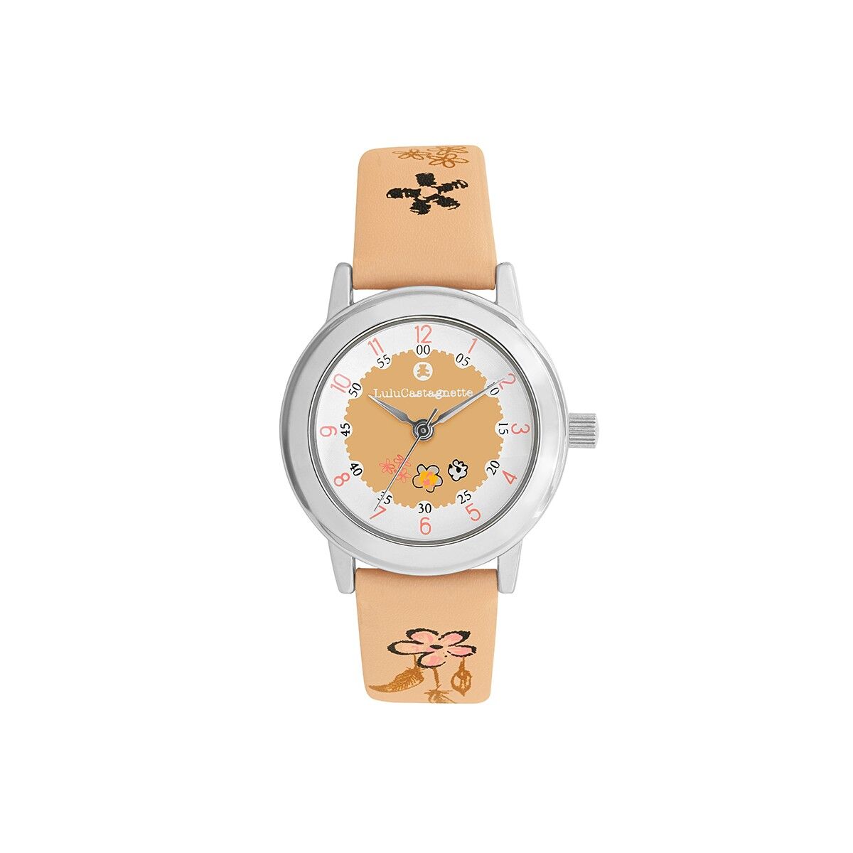 Buy wholesale 38947 Analog girl watch Lulu Castagnette Leather