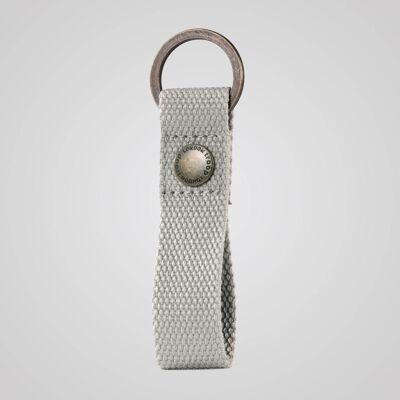 Troop London Practical Loop Keyring Ash Grey