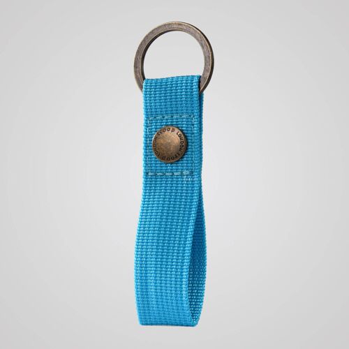 Troop London Practical Loop Keyring Azure