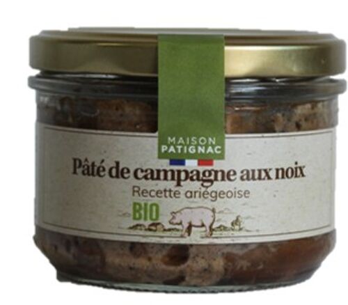 Pâté de campagne aux noix, recette ariégeoise