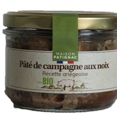 Paté de campo con nueces, receta de Ariège