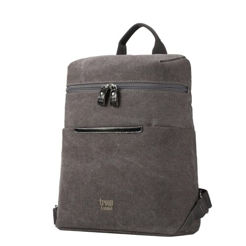 TRP0508 Troop London Classic Small Canvas Backpack Black