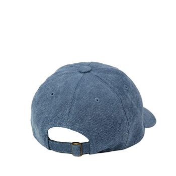 TRP0504 Troop London Accessories Casquette de baseball en toile, chapeau d'extérieur, chapeau de soleil bleu 4