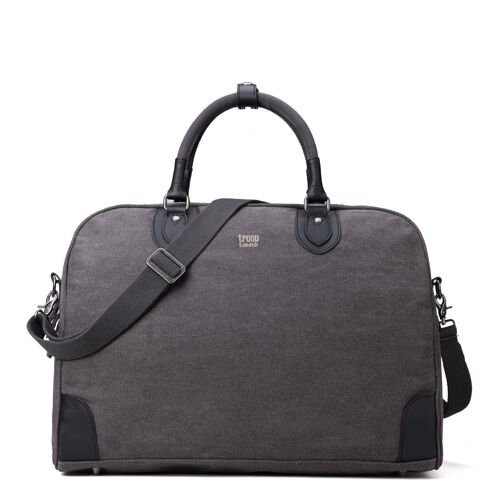 TRP0263 Troop London Classic Canvas Holdall - Large Black