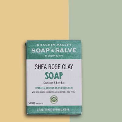 Chagrin Valley Soap Rose Shea Clay