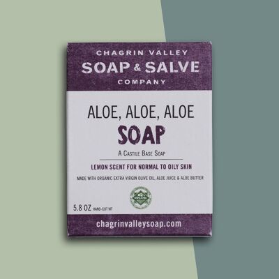 Chagrin Valley Soap Aloe Aloe Aloe