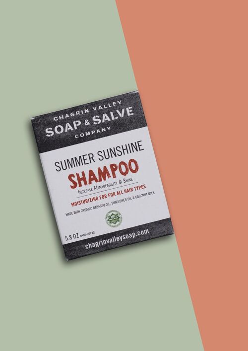 Chagrin Valley Shampoo Bar Summer Sunshine