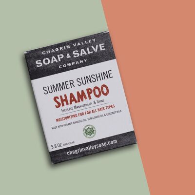 Shampoo Bar Chagrin Valley Summer Sunshine