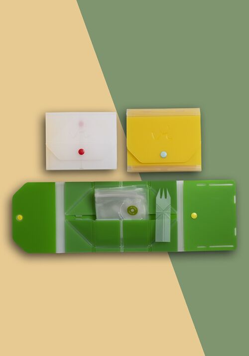 Vi Foldable Lunchbox Green