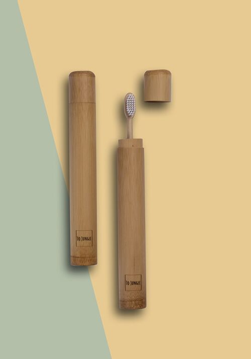 To Jungle Toothbrush Travelcase White