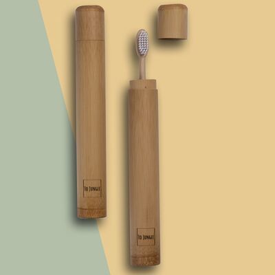 To Jungle Toothbrush Travelcase White