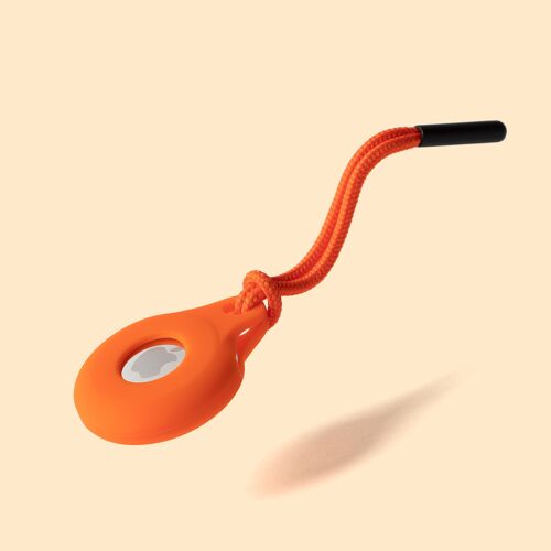 Airtag holder (orange)