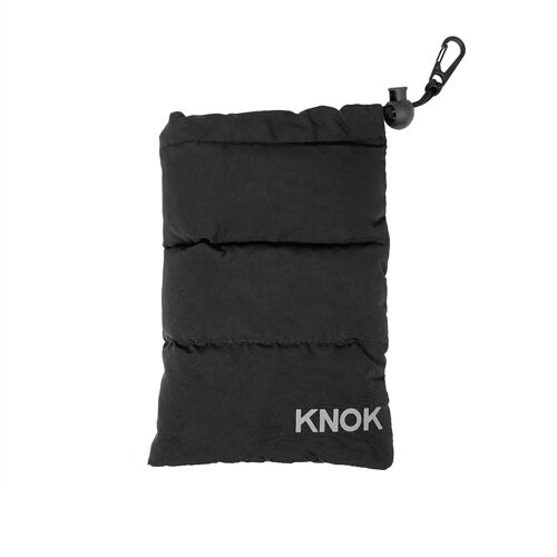 Padded phone pouch (black)
