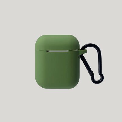 CUSTODIA IN SILICONE AIRPODS (OLIVA)