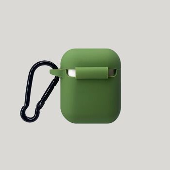 ÉTUI EN SILICONE AIRPODS (OLIVE) 2