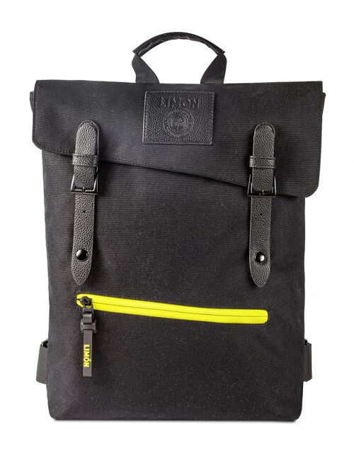 Fossa Recycled Backpack Black