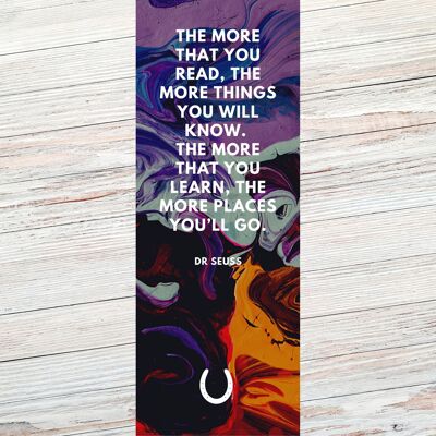 Dr Seuss Literary Quote Bookmark