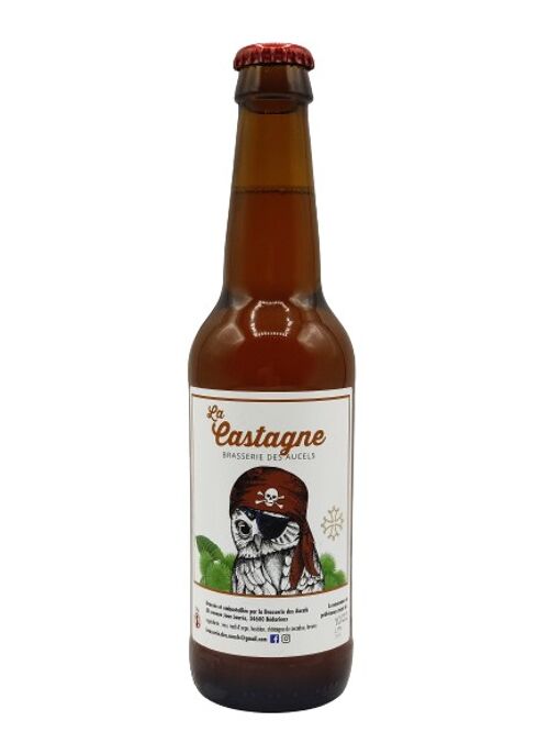 Bière à la chataigne des Aucels