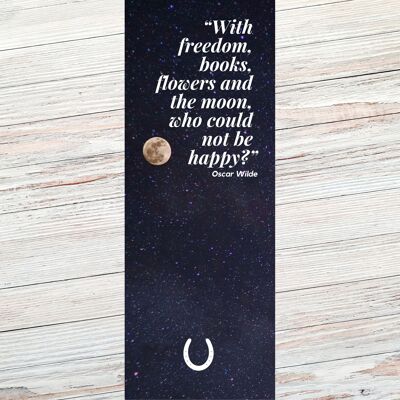 Oscar Wilde Literary Quote Bookmark