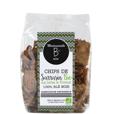 Chips de sarrasin BIO aux herbes de Provence