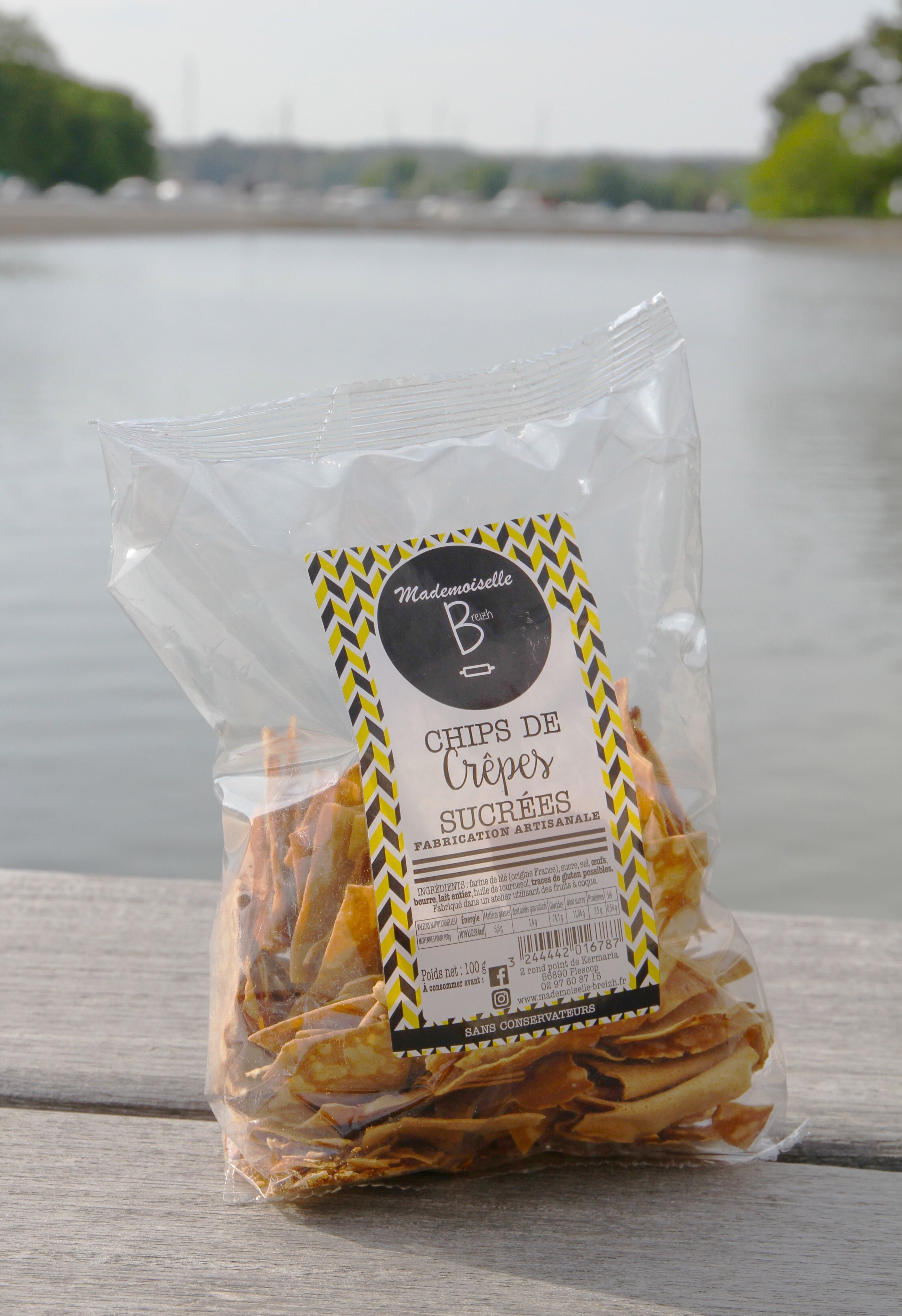 Chips de crêpes de froment