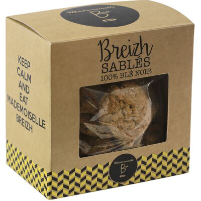 Breizh Sablés - Pure butter shortbread with buckwheat flour