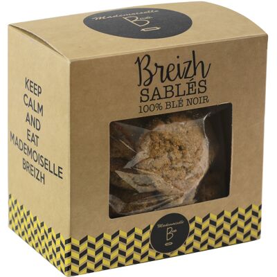 Breizh Sablés - Pure butter shortbread with buckwheat flour