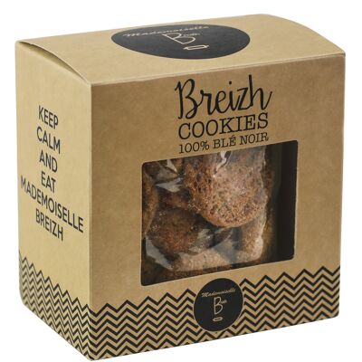 Breizh Cookies - Cookies with buckwheat flour & chocolate