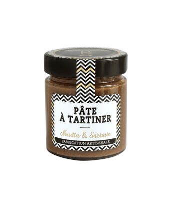 Pâte à tartiner Noisettes & Sarrasin 1