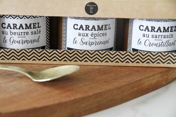 Trilogie des caramels Croustillant, Gourmand et Surprenant 4