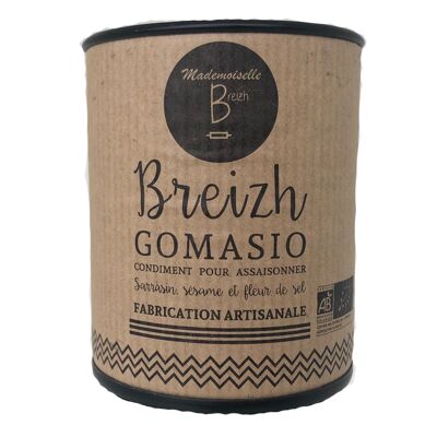 Breizh Gomasio - especias sésamo, trigo sarraceno, flor de sal - condimento alimentario