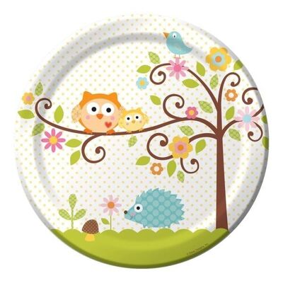 Happi Tree Dinner Plates Sturdy Style